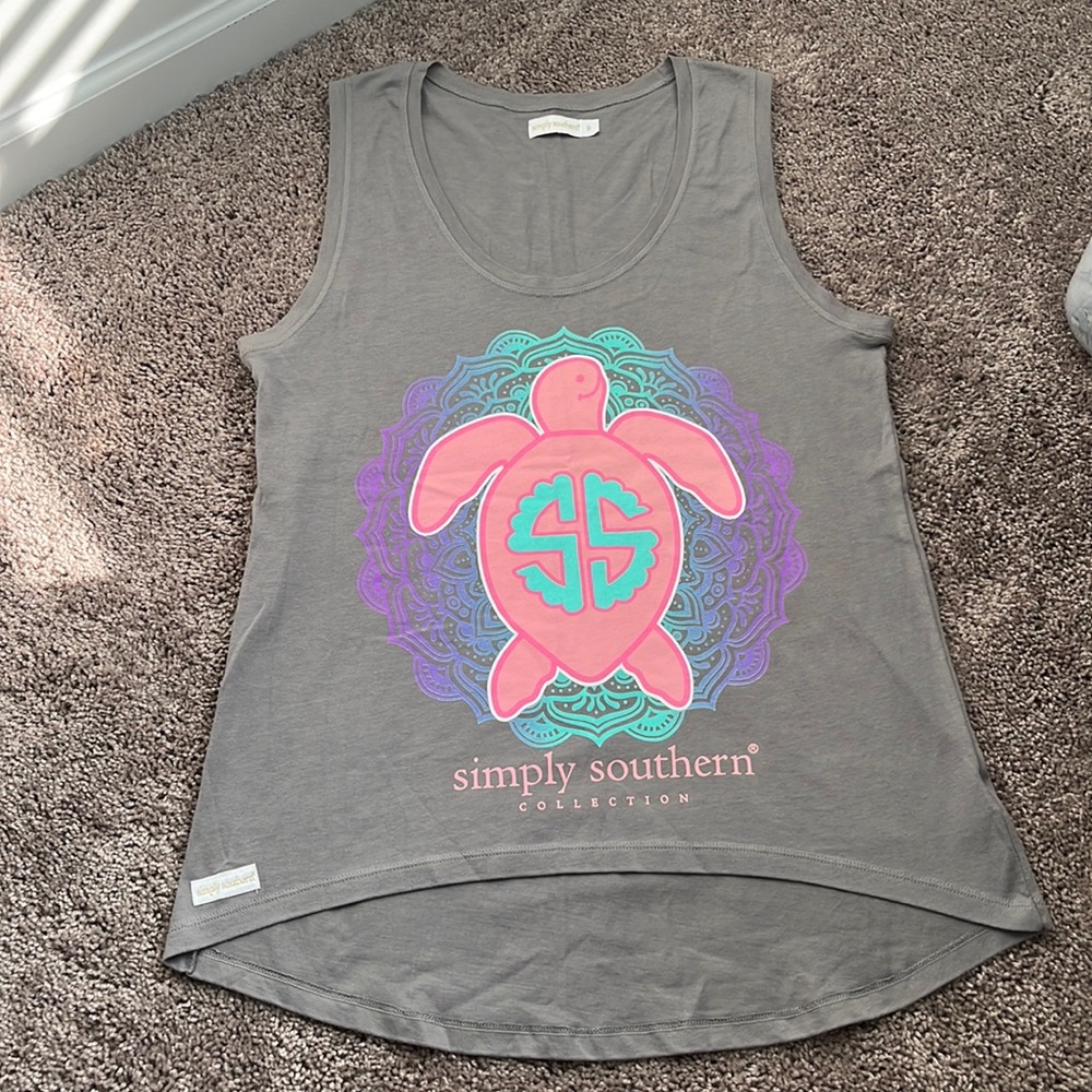 NWOT Simply Southern Tank Top